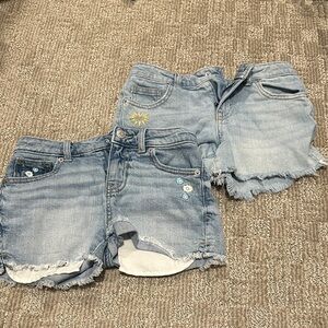 Cat and Jack Blue Denim Kids Shorts, M 8